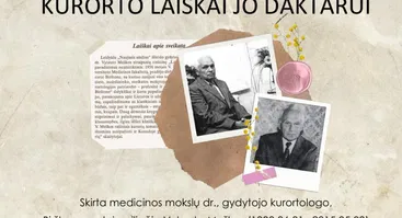 Literatūros paroda „Kurorto laiškai jo daktarui“