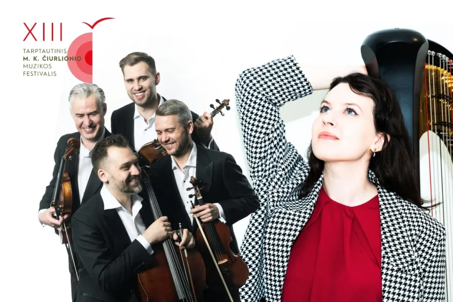 MKČ25: Styginių kvartetas „Mettis“ ir Liucilė Vilimaitė (arfa) | Koncertas „Čiurlionis ir Debussy“ MKČ25: Styginių kvartetas „Mettis“ ir Liucilė Vilimaitė (arfa) | Koncertas „Čiurlionis ir Debussy“