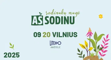 Sodinukų mugė AŠ SODINU Vilnius