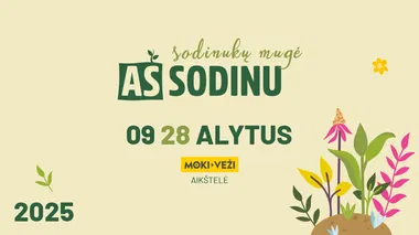 Sodinukų mugė AŠ SODINU Alytus