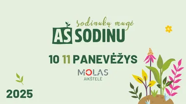 Sodinukų mugė AŠ SODINU Panevėžys