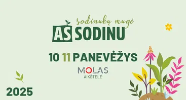 Sodinukų mugė AŠ SODINU Panevėžys