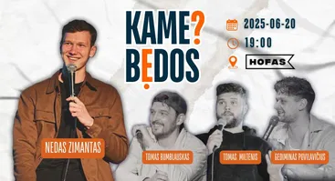 KAME BĖDOS? #7 su Nedu Zimantu / Memel Comedy Co / Klaipėda