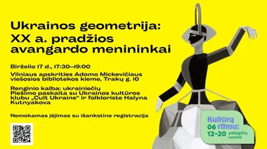 Ukrainiečių kultūros klube – apie XX a. pradžios Ukrainos avangardo menininkus