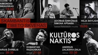 Skambantis Tibeto skveras | Kultūros naktis 2026