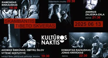 Skambantis Tibeto skveras | Kultūros naktis 2025