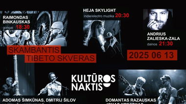 Skambantis Tibeto skveras | Kultūros naktis 2025