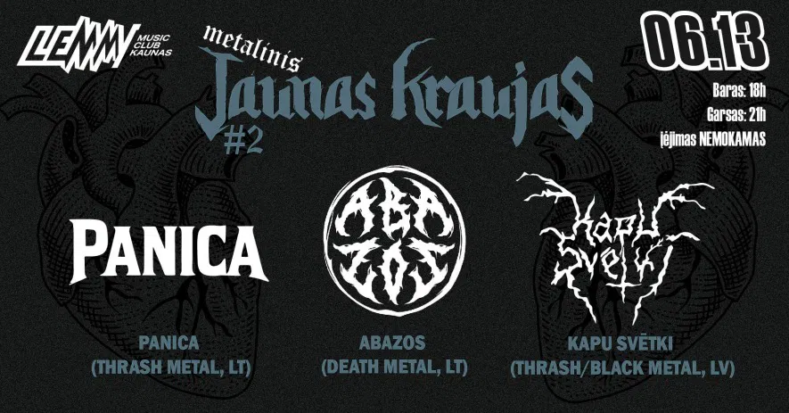 Jaunas Kraujas metalinis #2 Jaunas Kraujas metalinis #2