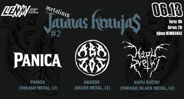 Jaunas Kraujas metalinis #2