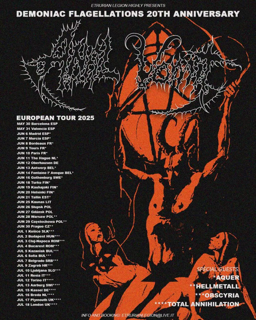 Anal Vomit (blackened death / thrash metal, Peru) + Magyla Anal Vomit (blackened death / thrash metal, Peru) + Magyla