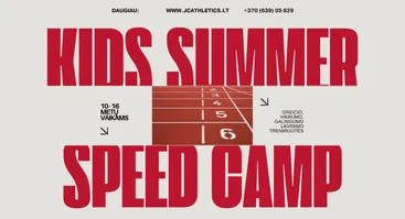 "Kids Speed Camp" - vasaros treniruotės vaikams