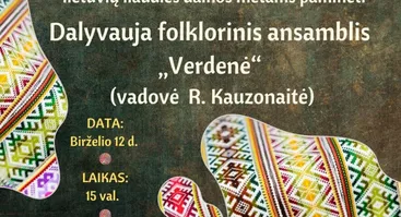 Projekto „Kūrybinių-edukacinių renginių ciklo „Kūrybiniai susitikimai“ susitikimas-edukacija