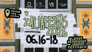 ŽALIAFESTAS 2026 | Nemokamas jaunimo festivalis