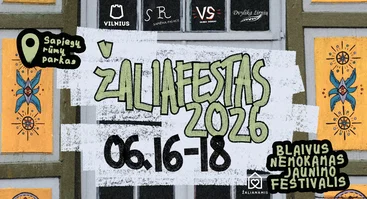 ŽALIAFESTAS 2026 | Nemokamas jaunimo festivalis
