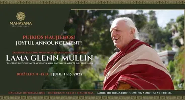 LAMA GLENN MULLIN | Tantrinio budizmo mokymai ir perdavimai Lietuvoje