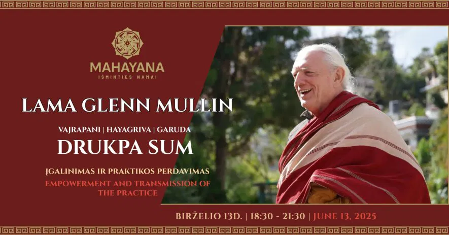 LAMA GLENN MULLIN | DRAKPO SUM įgalinimas / praktikos perdavimas. LAMA GLENN MULLIN | DRAKPO SUM įgalinimas / praktikos perdavimas.