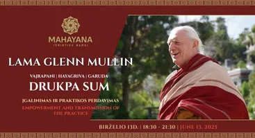 LAMA GLENN MULLIN | DRAKPO SUM  įgalinimas / praktikos perdavimas.