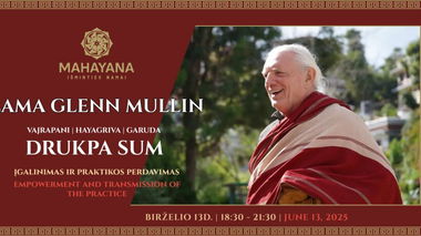 LAMA GLENN MULLIN | DRAKPO SUM  įgalinimas / praktikos perdavimas.