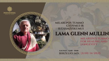 LAMA GLENN MULLIN | MILAREPOS TUMMO gydymui ir ilgaamžiškumui – įgalinimas / praktikos perdavimas.