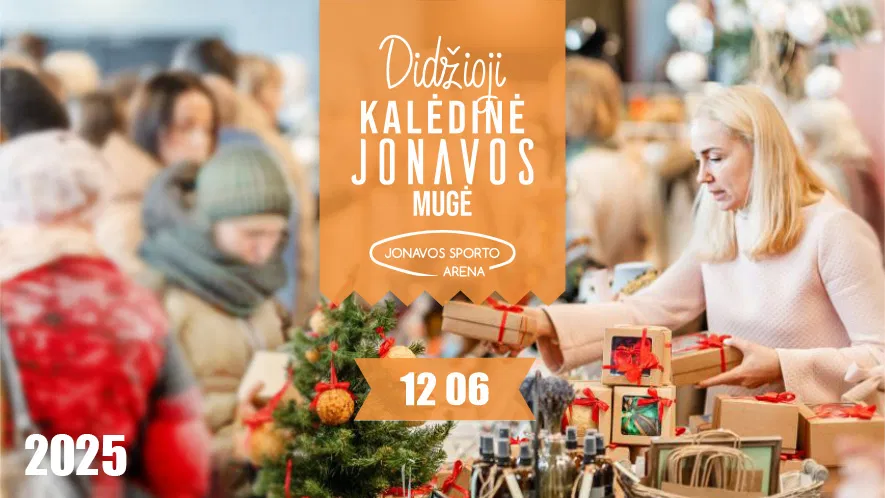 Didžioji kalėdinė Jonavos mugė 2025 Didžioji kalėdinė Jonavos mugė 2025