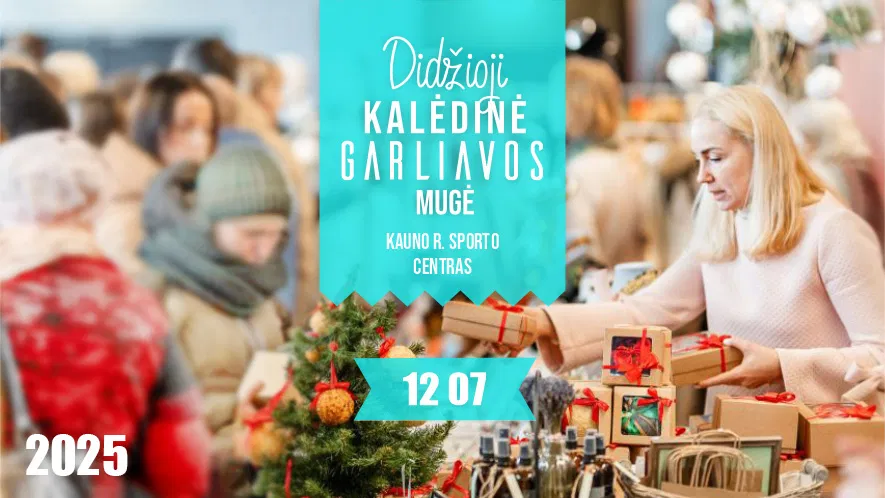 Didžioji kalėdinė Garliavos mugė 2025 Didžioji kalėdinė Garliavos mugė 2025