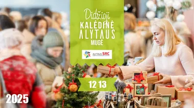 Didžioji kalėdinė Alytaus mugė 2025