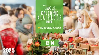 Didžioji kalėdinė Klaipėdos mugė 2025