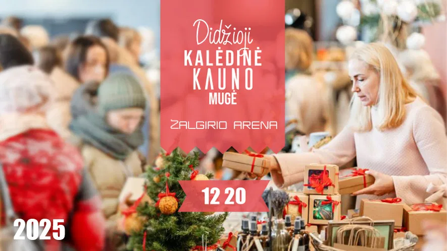 Didžioji kalėdinė Kauno mugė 2025 Didžioji kalėdinė Kauno mugė 2025