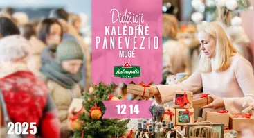 Didžioji kalėdinė Panevėžio mugė 2025