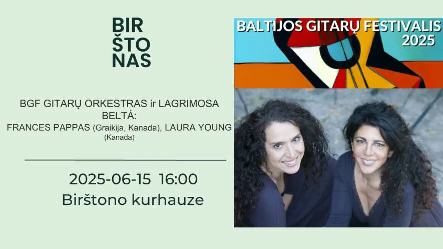 „BGF“ gitarų orkestro ir LAGRIMOSA BELTÁ koncertas „BGF“ gitarų orkestro ir LAGRIMOSA BELTÁ koncertas