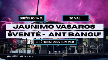 Jaunimo vasaros pradžia – pasiplaukiojimas laivu Nemunu