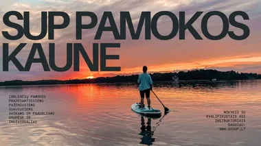 Irklenčių (SUP) pamokos Kaune