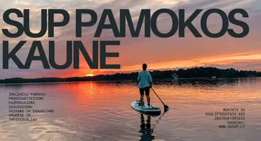 Irklenčių (SUP) pamokos Kaune