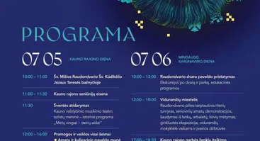 SMARAGDO ŽIEDU | LIEPOS 5-6 D. RAUDONDVARIO DVARE