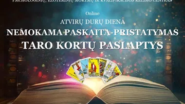 Online – NEMOKAMA PASKAITA | TARO KORTŲ PASLAPTYS - RUGSĖJO 23 d.