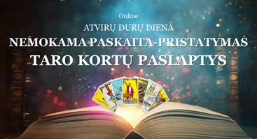 Online – NEMOKAMA PASKAITA | TARO KORTŲ PASLAPTYS - RUGSĖJO 23 d.