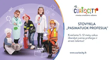 Stovykla „Pasimatuok profesiją”