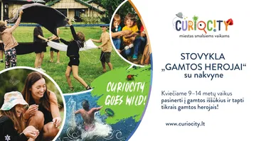 Stovykla „Gamtos herojai” su nakvyne
