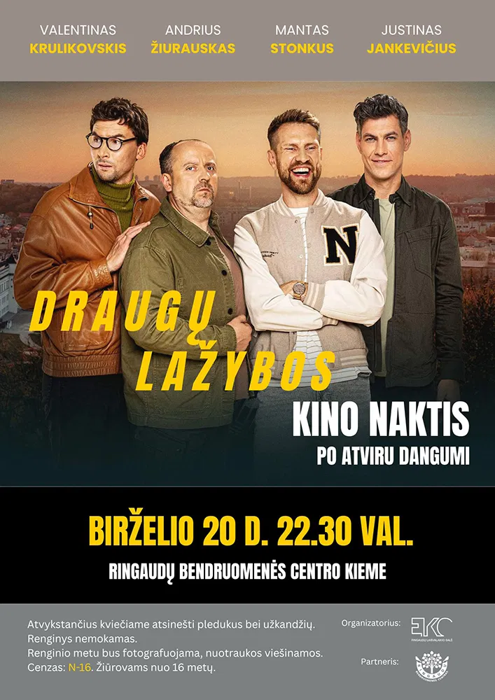 Kino naktis po atviru dangumi! - Kino naktis po atviru dangumi! -