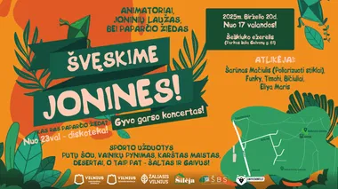 Joninės Vilniuje prie Šeškiuko!