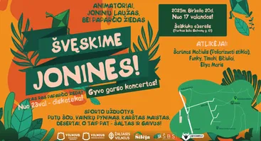 Joninės Vilniuje prie Šeškiuko!