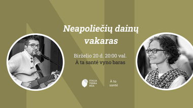 Neapoliečių dainų vakaras - Mario ir Rasa Di Pasquale