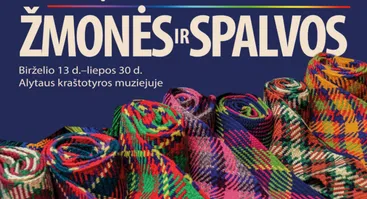 Paroda „Juostų pynimo tradicija: žmonės ir spalvos“