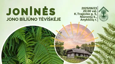 Joninės Jono Biliūno tėviškėje 