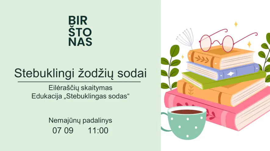 „Stebuklingi žodžių sodai“. Eilėraščių skaitymas. Edukacija/meno terapija „Stebuklingas sodas“ „Stebuklingi žodžių sodai“. Eilėraščių skaitymas. Edukacija/meno terapija „Stebuklingas sodas“