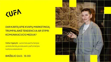 Dar kartą apie kvapų marketingą. Trumpalaikė tendencija ar stipri komunikacijos medija?