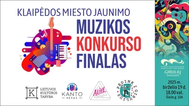 Klaipėdos miesto jaunimo atliekamos muzikos konkurso finalas ir nugalėtojų apdovanojimai