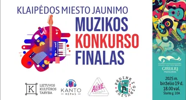 Klaipėdos miesto jaunimo atliekamos muzikos konkurso finalas ir nugalėtojų apdovanojimai
