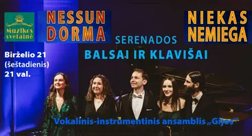 SERENADOS. BALSAI IR KLAVIŠAI