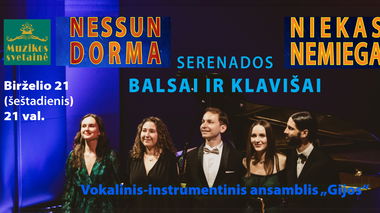 SERENADOS. BALSAI IR KLAVIŠAI